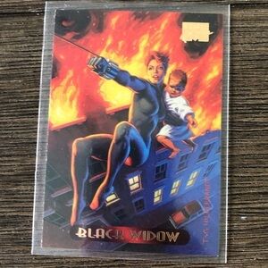 ’94 Marvel Masterpieces trading card: Black Widow #9